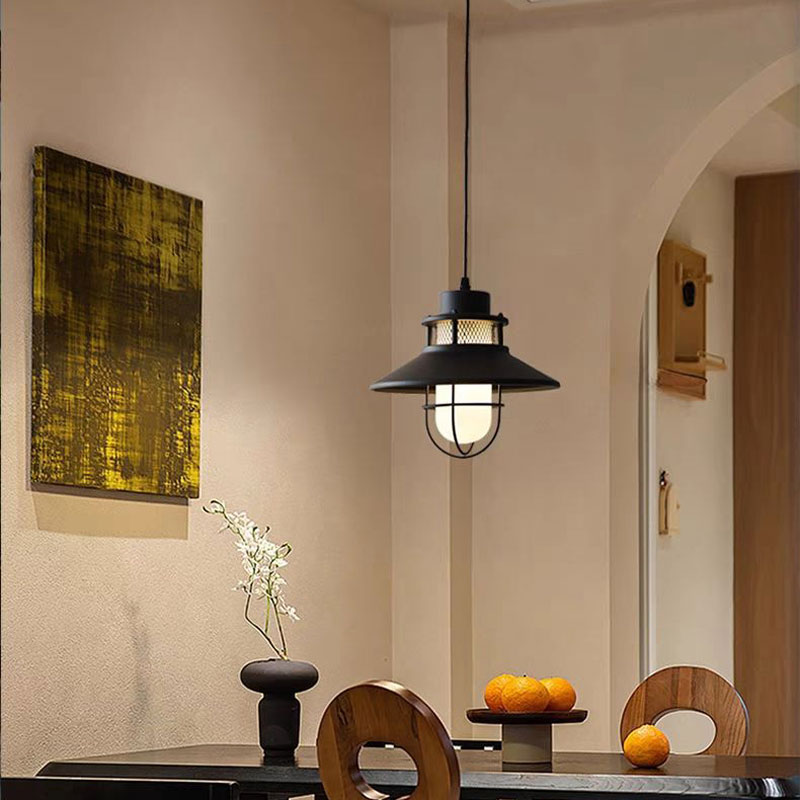 Outdoor Lighting Traditional - Outdoor Pendant Light Waterproof American Minimalist
