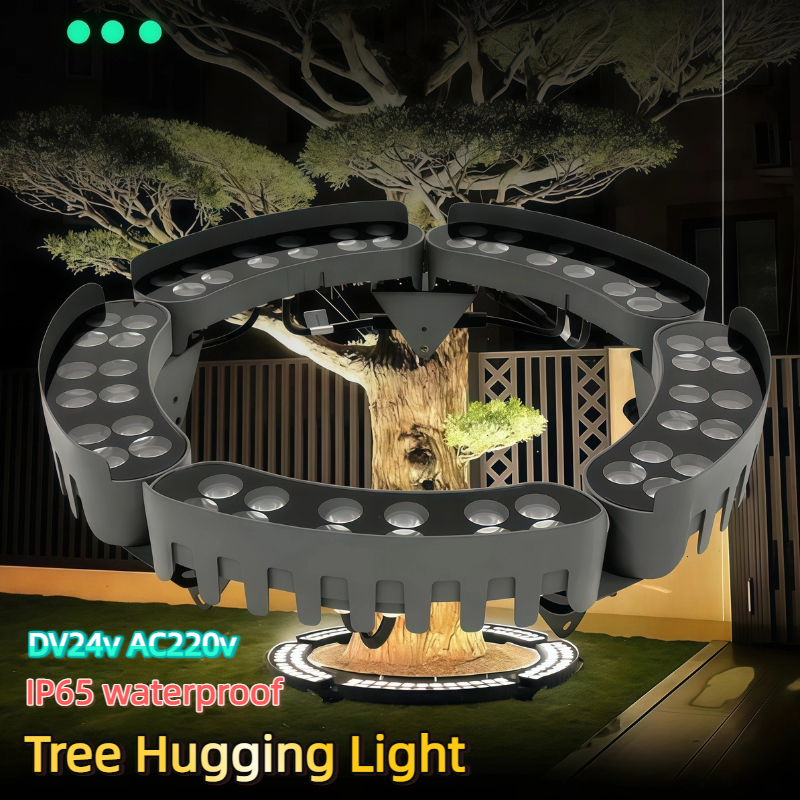 Outdoor Lighting Ground Fixtures - Home Garden Tree Hugging Lighting LED