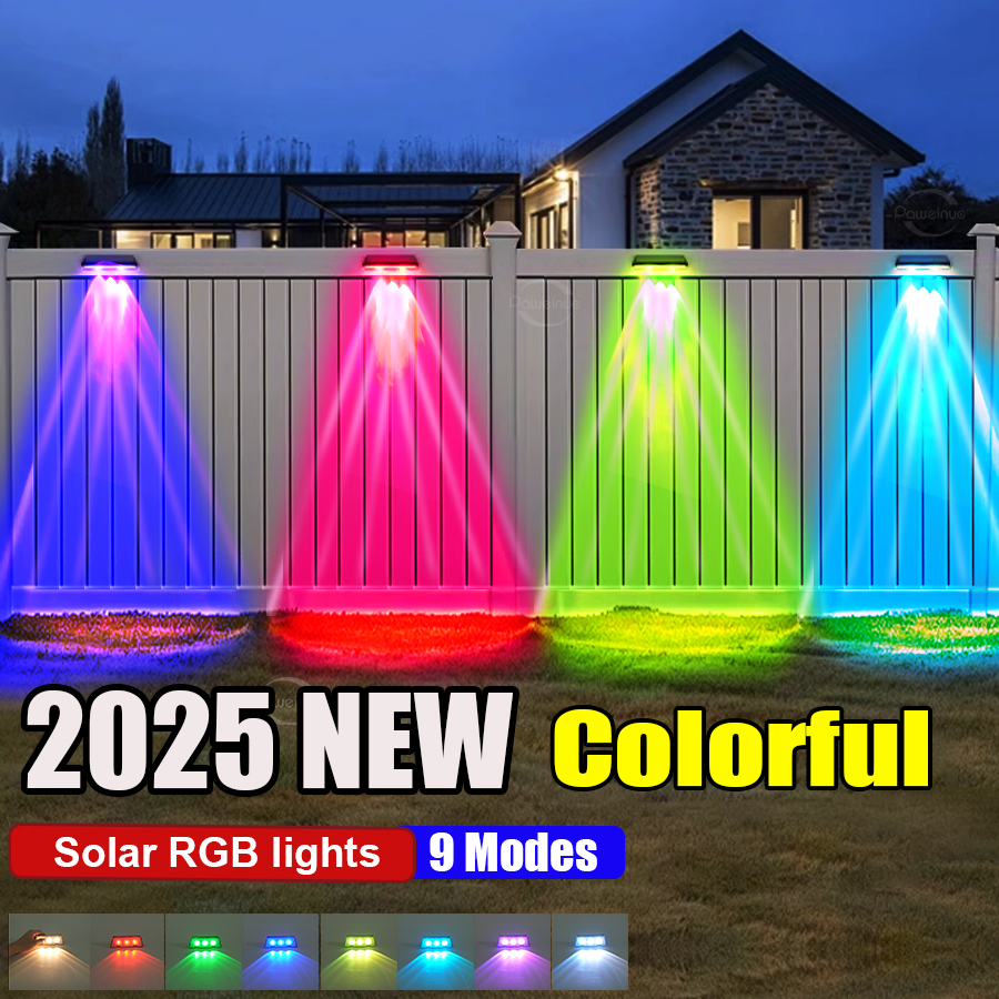 Xl Outdoor Lighting - Super Bright Solar Lights RGB and
