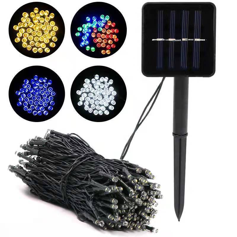 Xmas Outdoor Lighting Decorations - Led Solar String Light 8 Modes