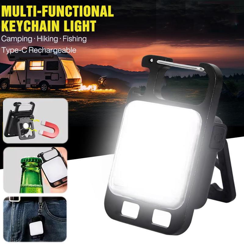Outdoor Lighting Beacon - Mini Keychain Light Camping Hiking Pocket