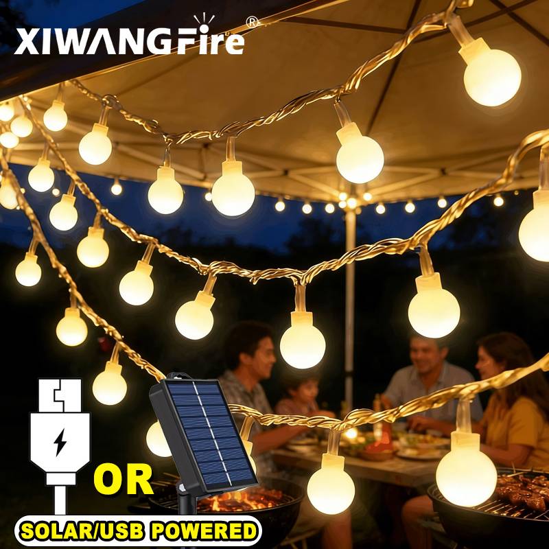 3-10M Solar/USB/Battery String - Outdoor Lighting Battery reseña y precio