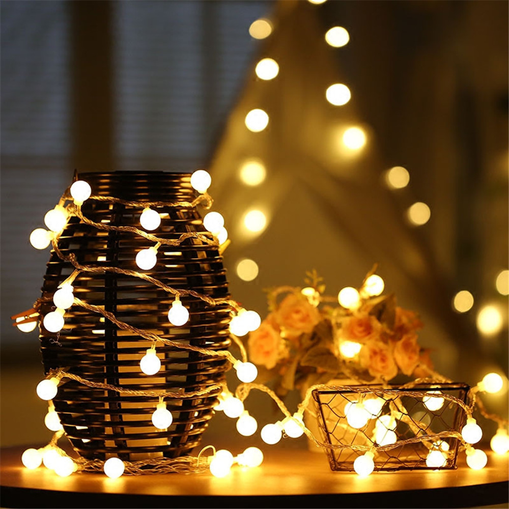 3-10M Solar/USB/Battery String - Outdoor Lighting Battery reseña y precio