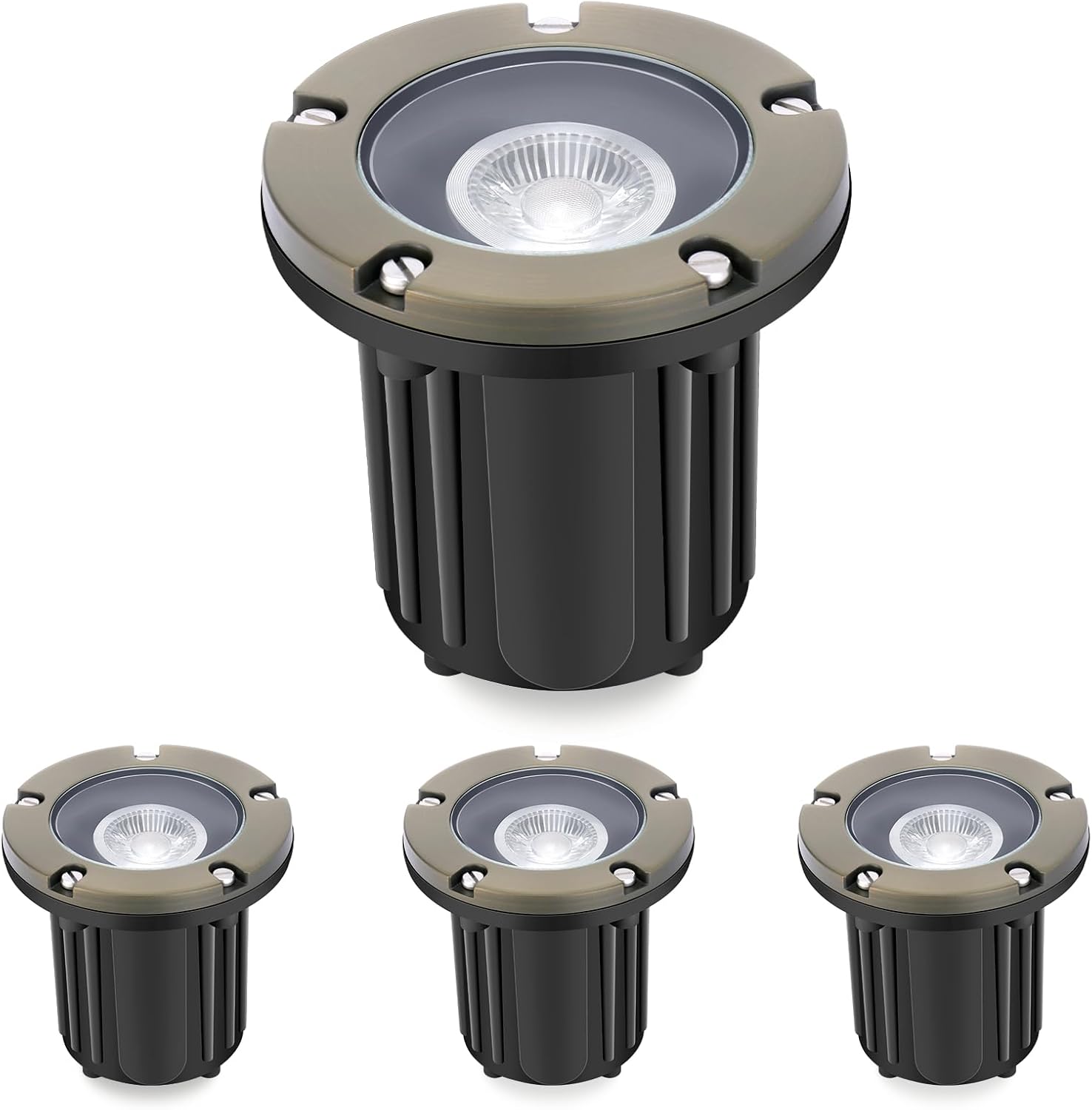 12V Wired Waterproof In Ground - Outdoor Lighting Ground Fixtures reseña y precio