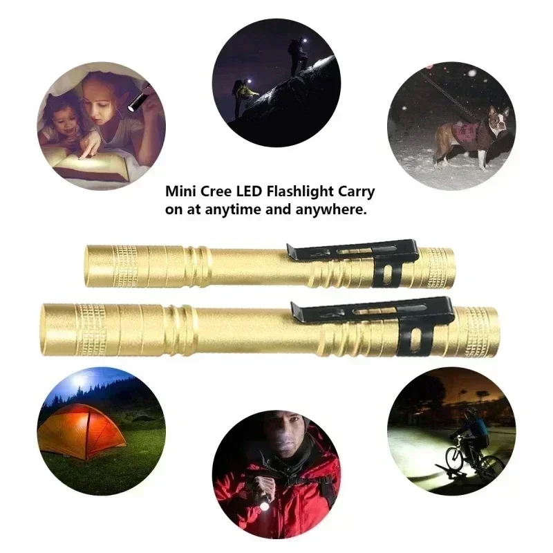 Mini Portable LED Pen Light wi - Outdoor Lighting Lumen reseña y precio