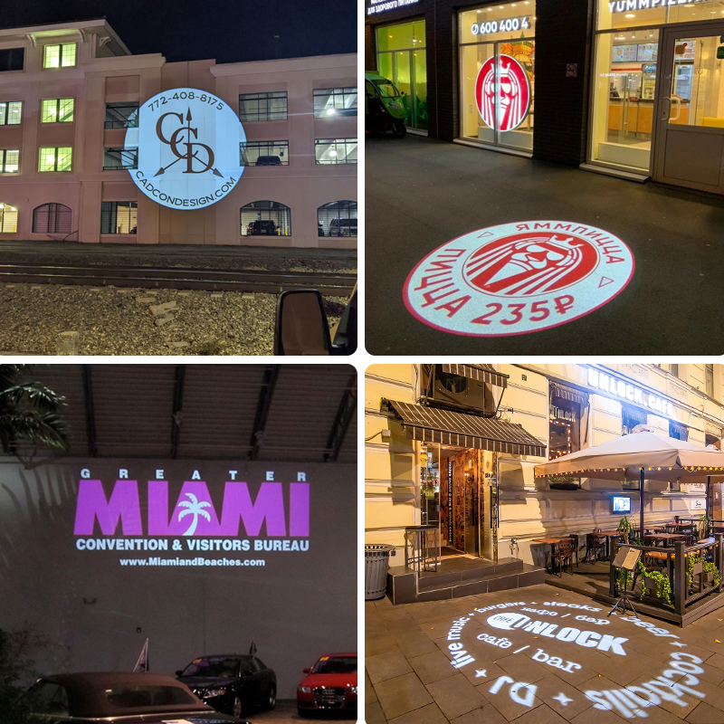 Custom Avatar Gobo Advertising - Outdoor Lighting Logo reseña y precio