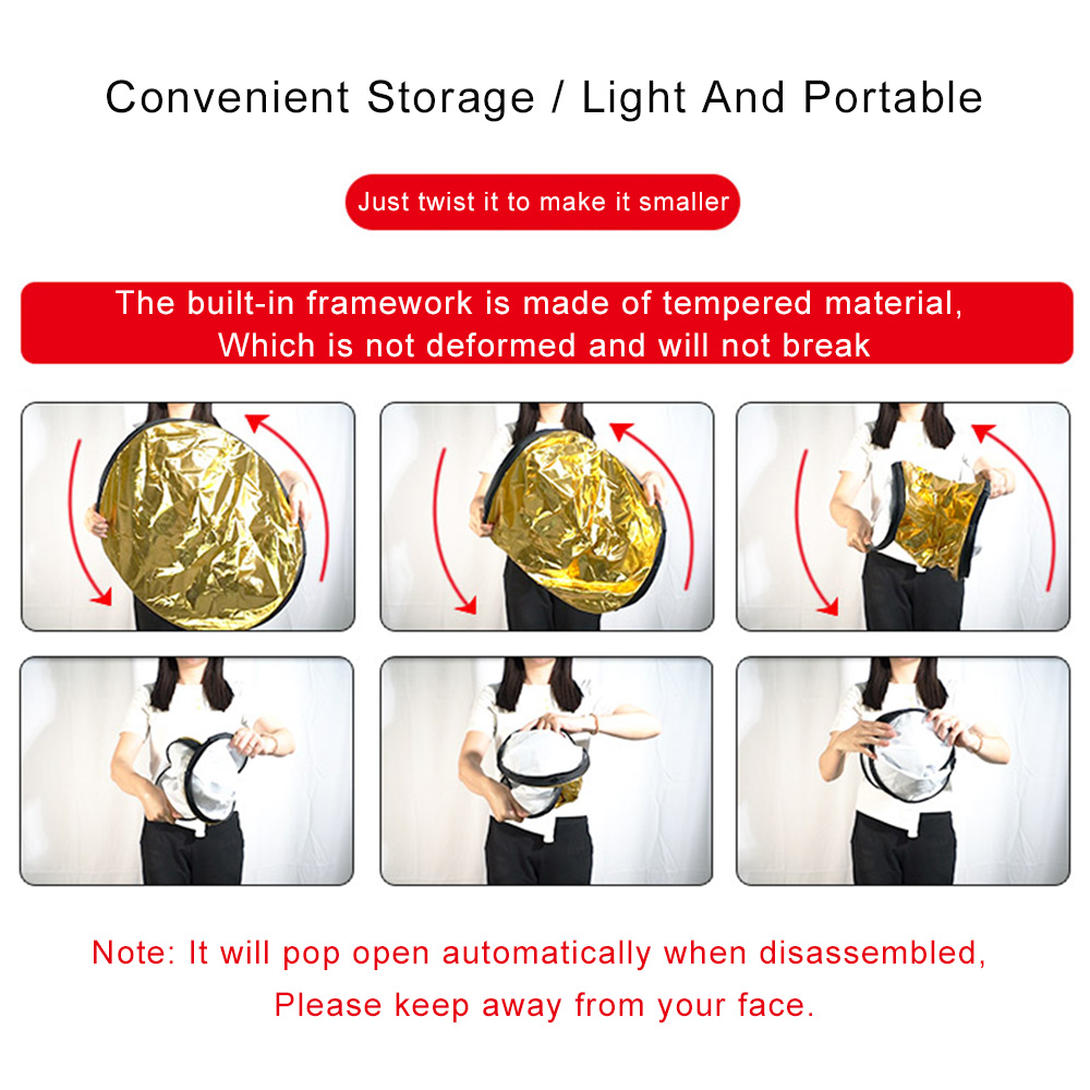 5-in-1 Round & Oval Photograph - Outdoor Lighting Kit Photography reseña y precio