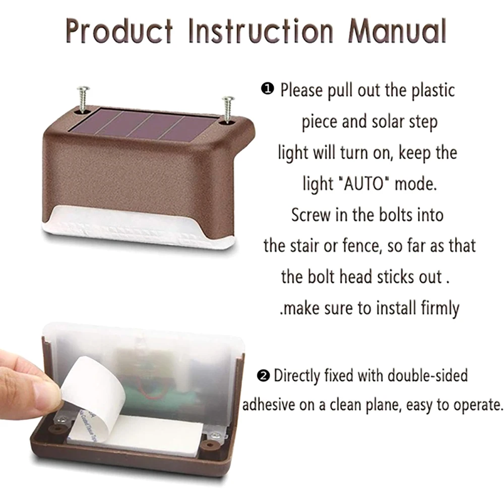 Outdoor Solar Step Lights Warm - Outdoor Lighting Traditional reseña y precio