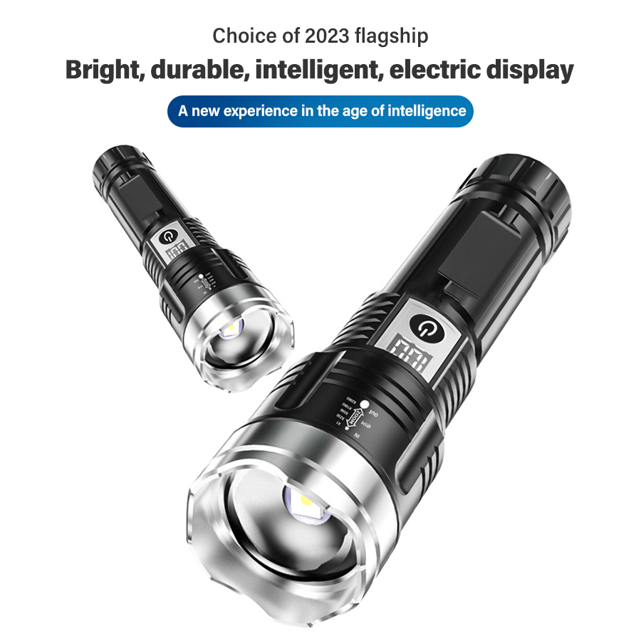 High Power 200000LM LED Flashl - Outdoor Lighting Battery reseña y precio