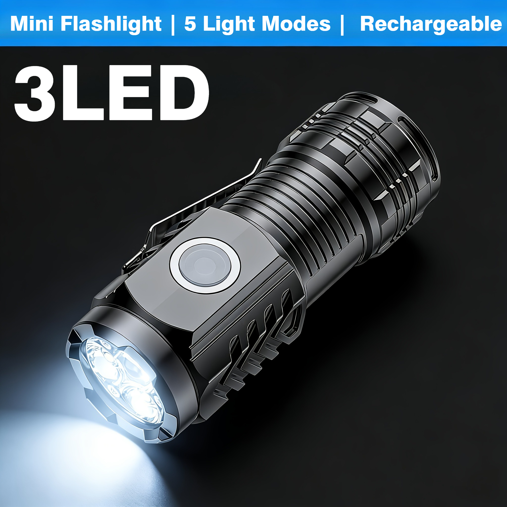 Portable Mini 3 LED Handheld F - Outdoor Lighting Beacon reseña y precio