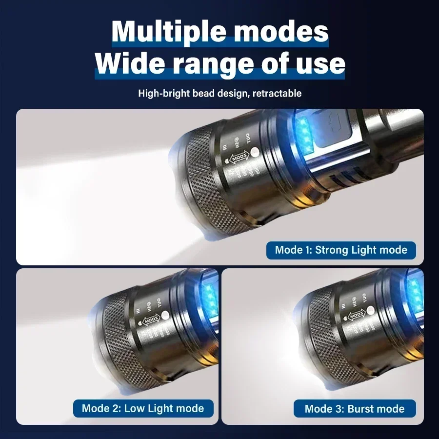 Super Bright LED Flashlight US - Outdoor Lighting Black reseña y precio