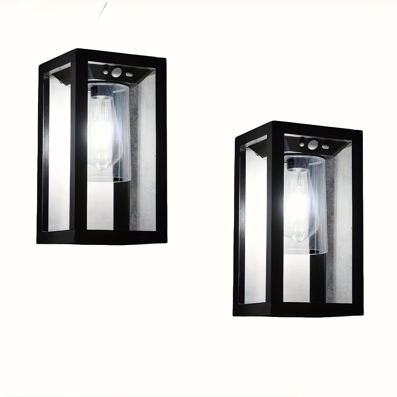 Solar Outdoor Wall Lights with - Solar Wall Sconce reseña y precio