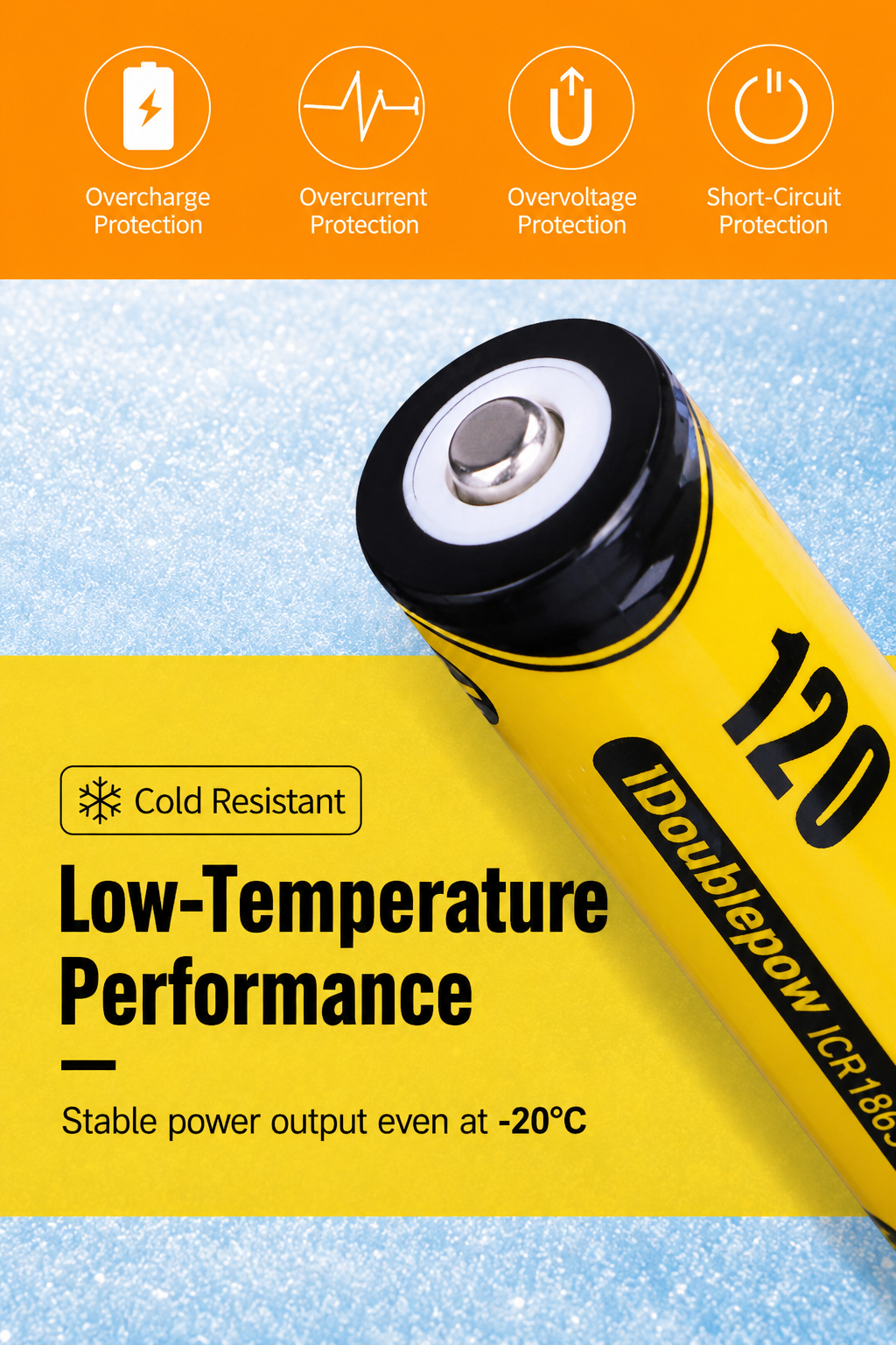 18650 Li-ion Rechargeable Batt - Outdoor Lighting Volt reseña y precio