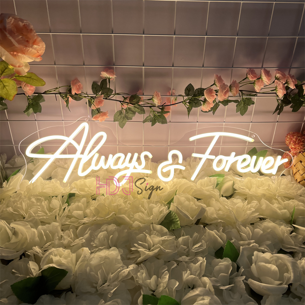 Always Forever Neon Led Sign W - Outdoor Lighting Logo reseña y precio