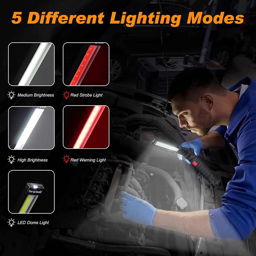 Portable LED Flashlight with M - Outdoor Lighting Beacon reseña y precio