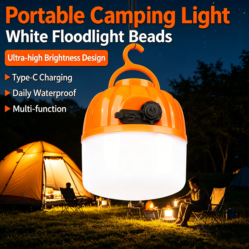 Mini Portable LED Pumpkin Bulb - Outdoor Lighting Lumen reseña y precio