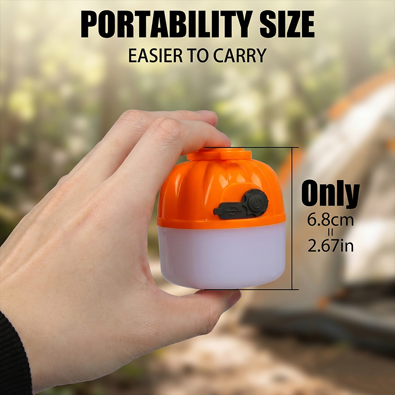 Mini Portable LED Pumpkin Bulb - Outdoor Lighting Lumen reseña y precio