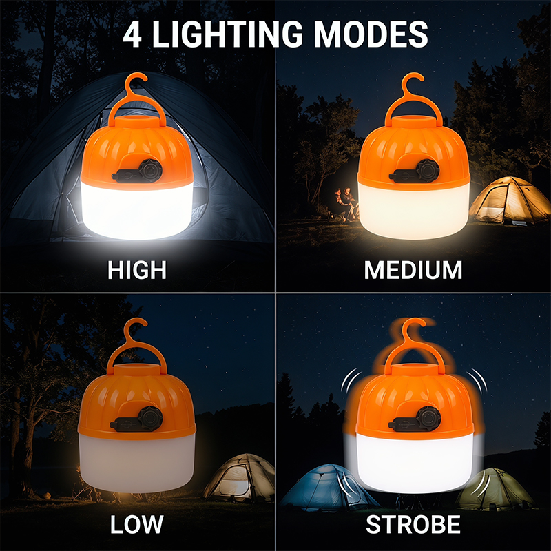 Mini Portable LED Pumpkin Bulb - Outdoor Lighting Lumen reseña y precio