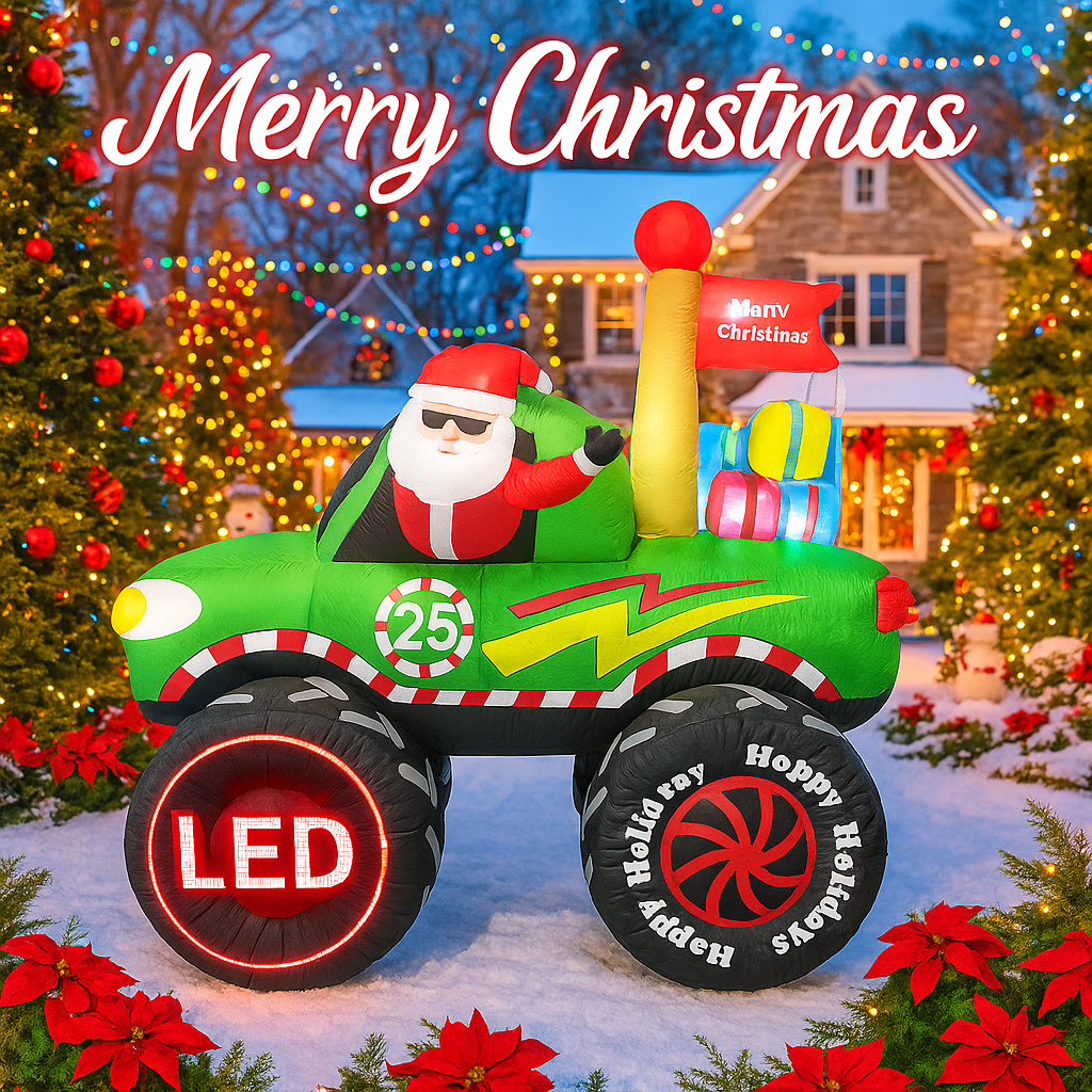 5.91FT Giant Outdoor Decoratio - Xmas Outdoor Lighting Decorations reseña y precio