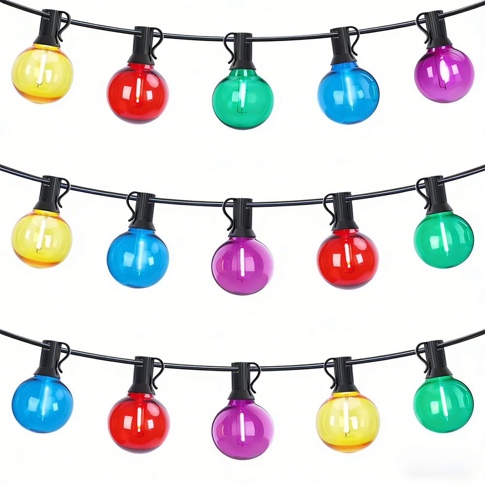 26M Festoon G40 LED Globe Mult - Outdoor Lighting On Fence reseña y precio