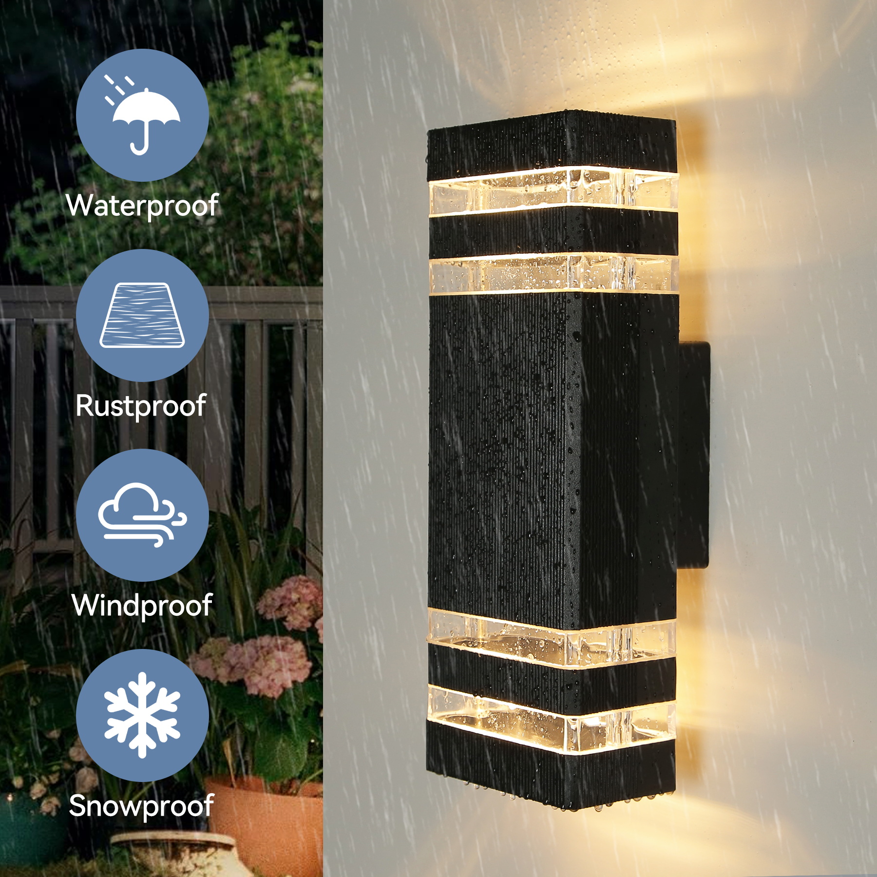 IP66 Waterproof Outdoor Wall L - Xl Outdoor Lighting reseña y precio