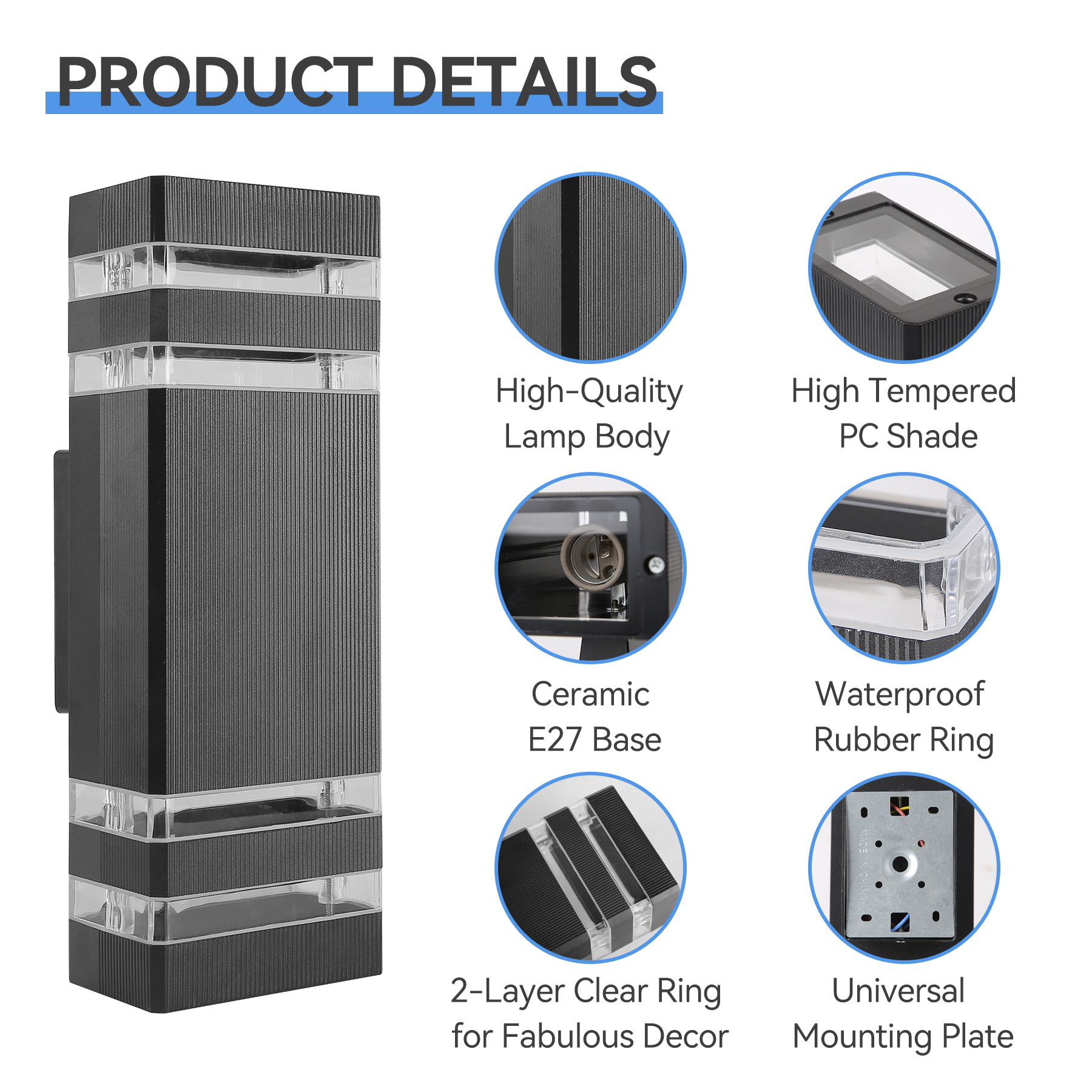 IP66 Waterproof Outdoor Wall L - Xl Outdoor Lighting reseña y precio