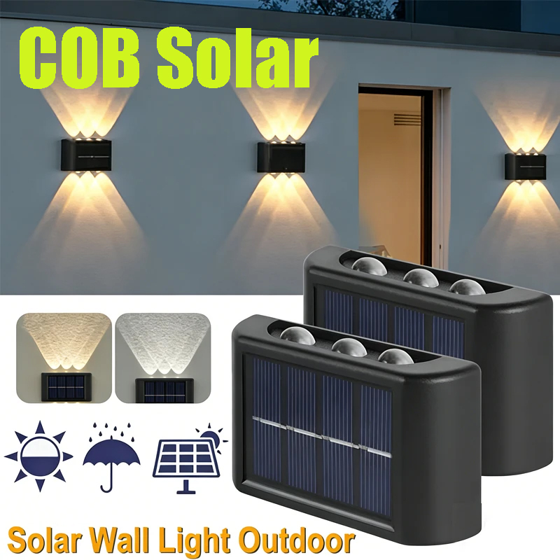 COB Solar Wall Lamp Outdoor Wa - Outdoor Lighting Traditional reseña y precio
