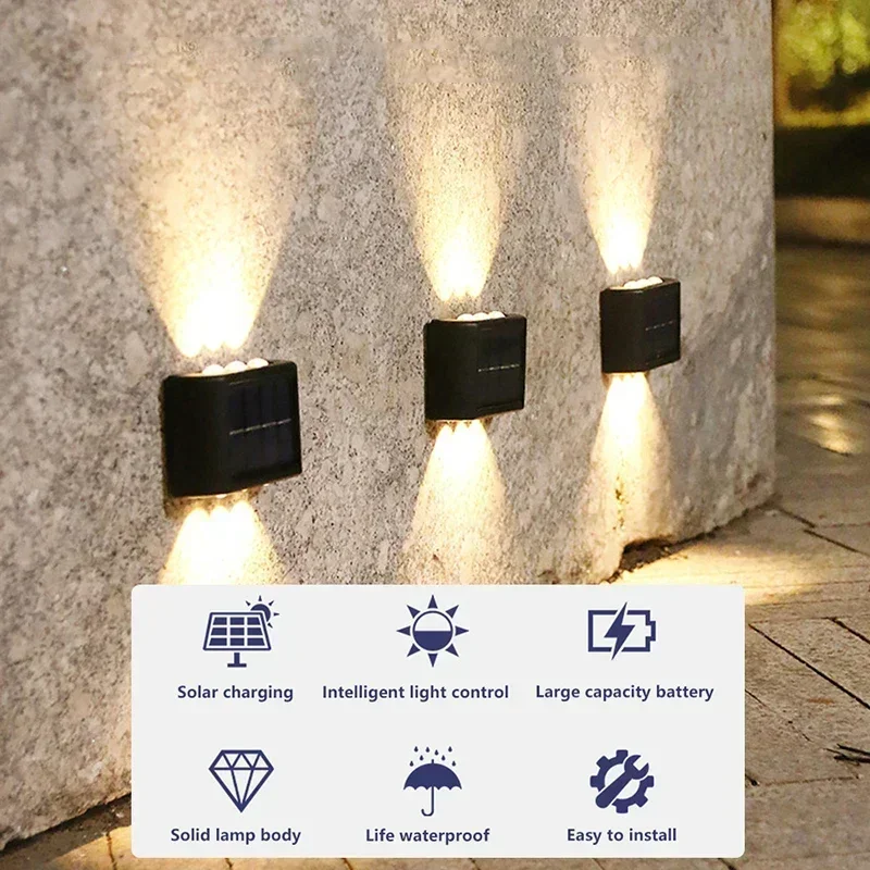 COB Solar Wall Lamp Outdoor Wa - Outdoor Lighting Traditional reseña y precio