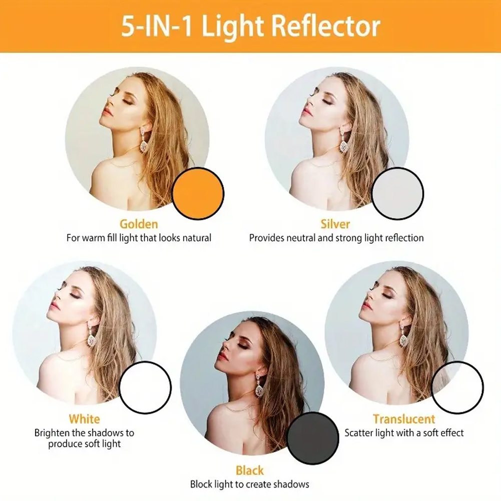 MYOBO 5-in-1 Photography Refle - Outdoor Lighting Kit Photography reseña y precio