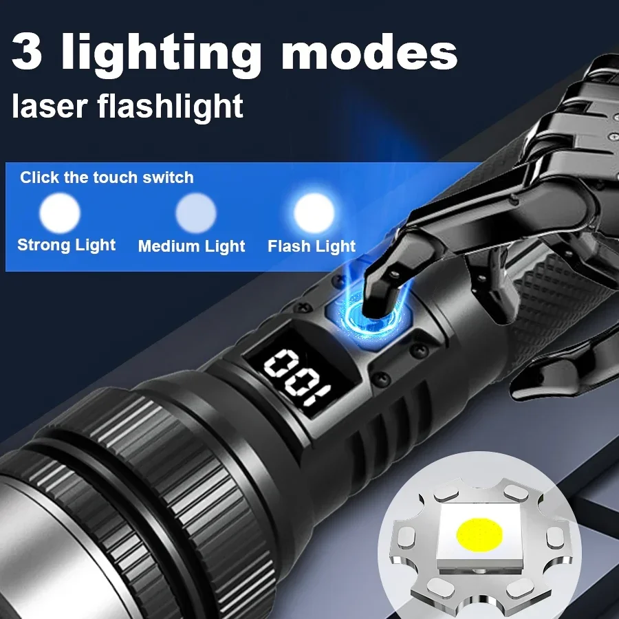 Ultra-Bright Rechargeable Flas - Outdoor Lighting Junction Box reseña y precio