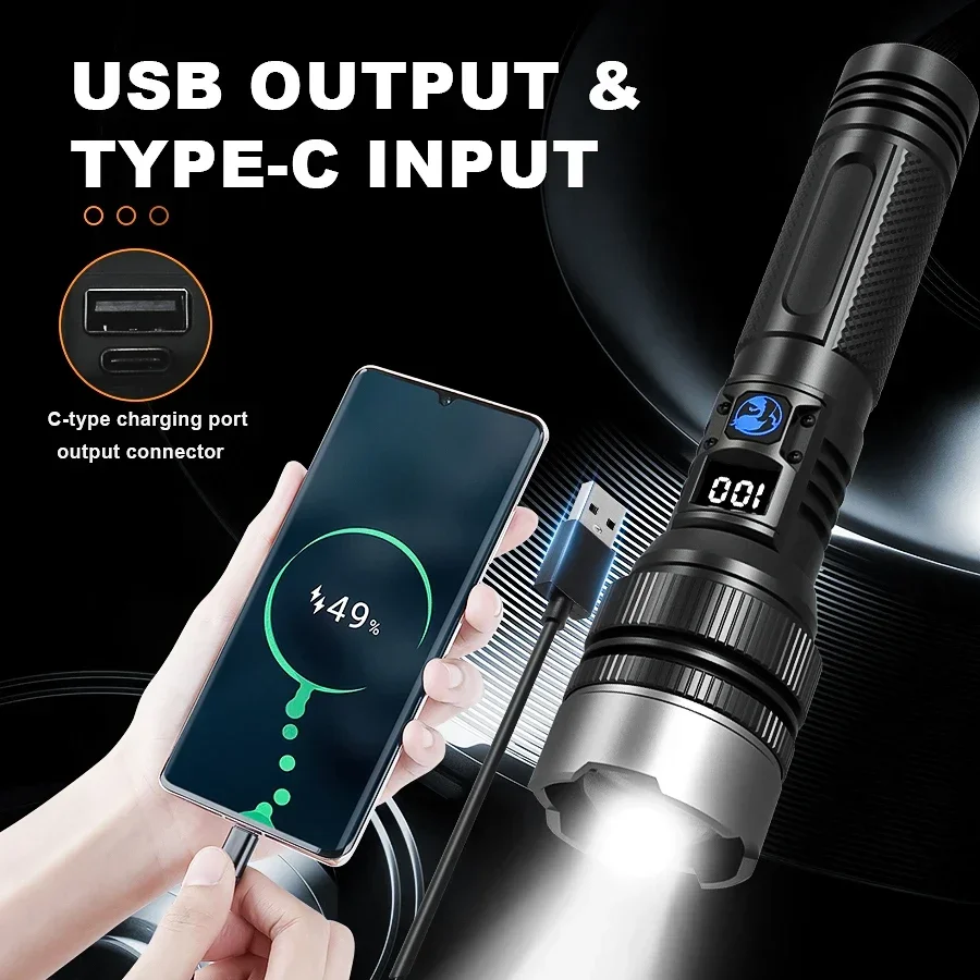 Ultra-Bright Rechargeable Flas - Outdoor Lighting Junction Box reseña y precio
