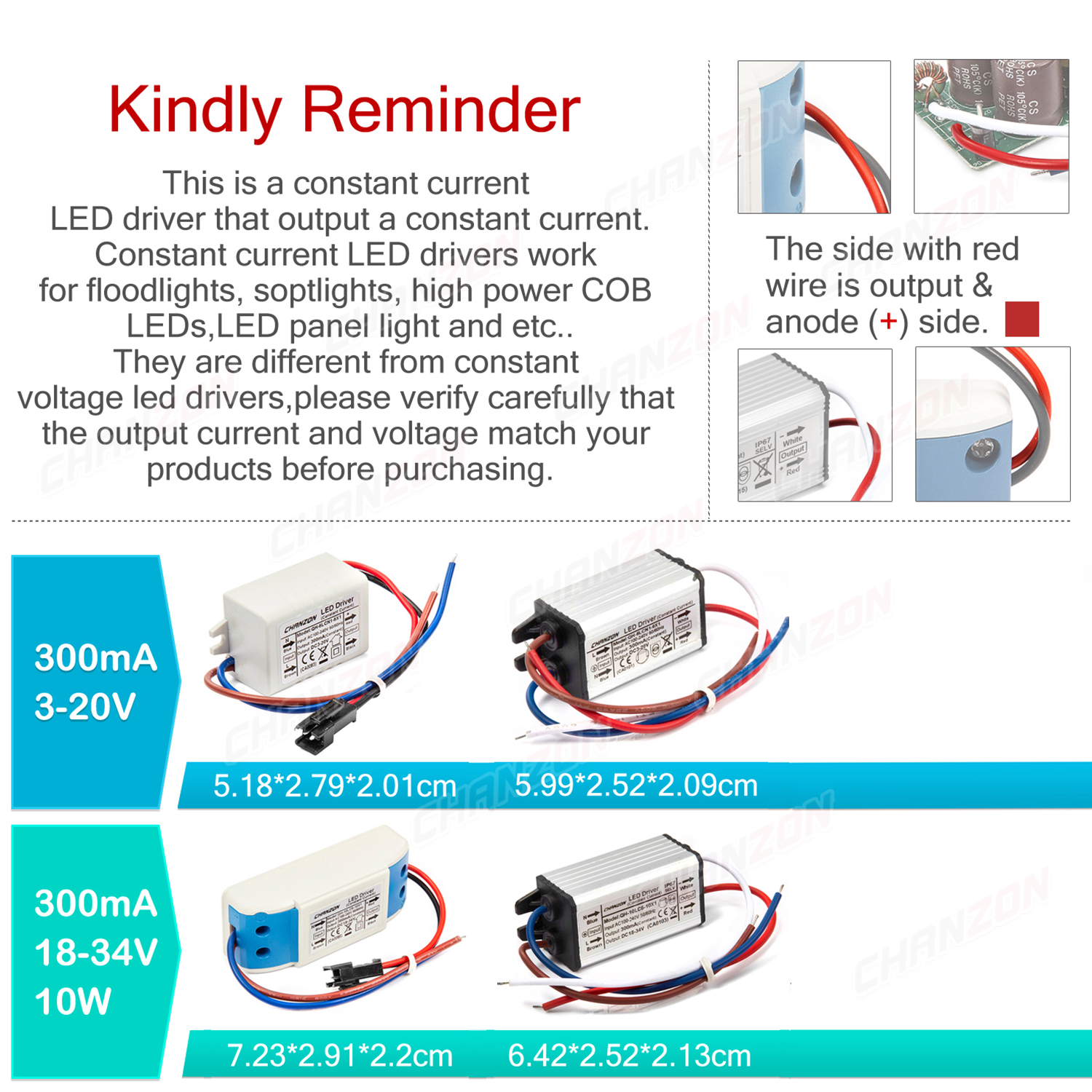 Constant Current 6W 10W 20W 36 - Outdoor Lighting Volt reseña y precio