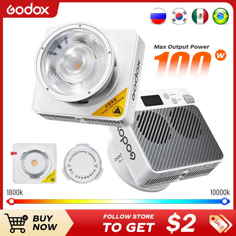 Godox NEW ML100R Portable RGB  - Outdoor Lighting Kit Photography reseña y precio