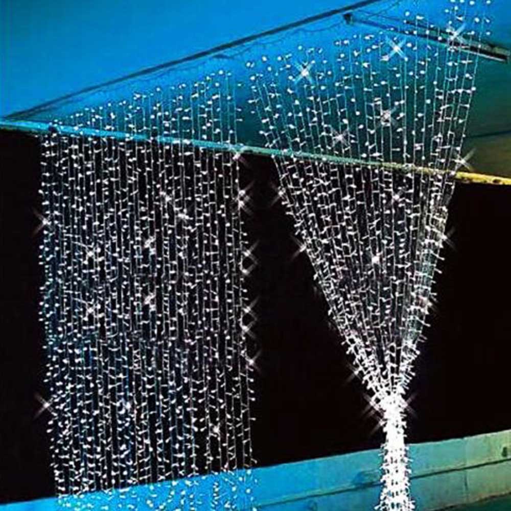 3x3 LED Icicle Fairy Light Plu - Xmas Outdoor Lighting Decorations reseña y precio