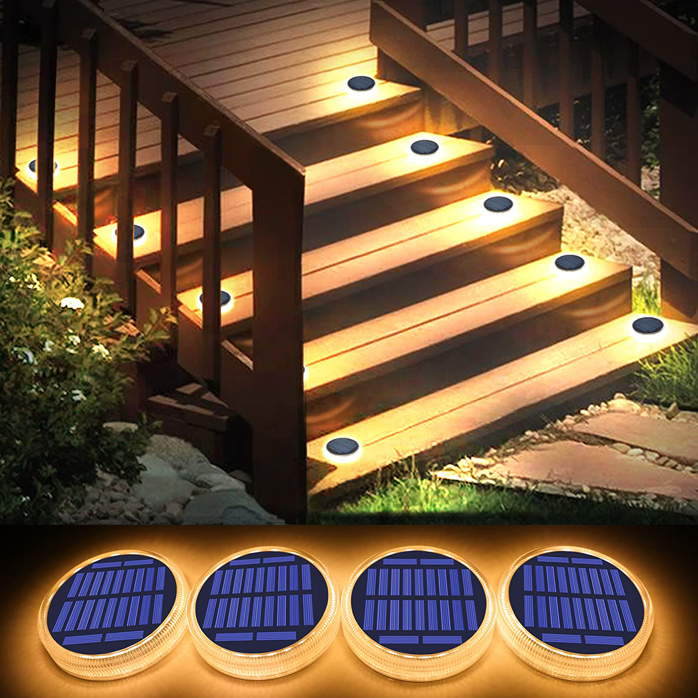 Solar Step Light Waterproof De - Outdoor Lighting Ground Fixtures reseña y precio