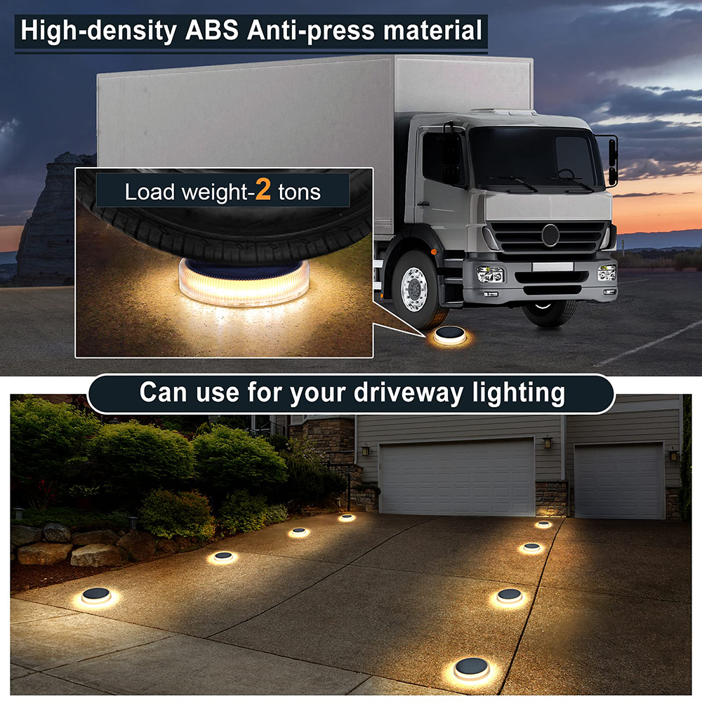 Solar Step Light Waterproof De - Outdoor Lighting Ground Fixtures reseña y precio