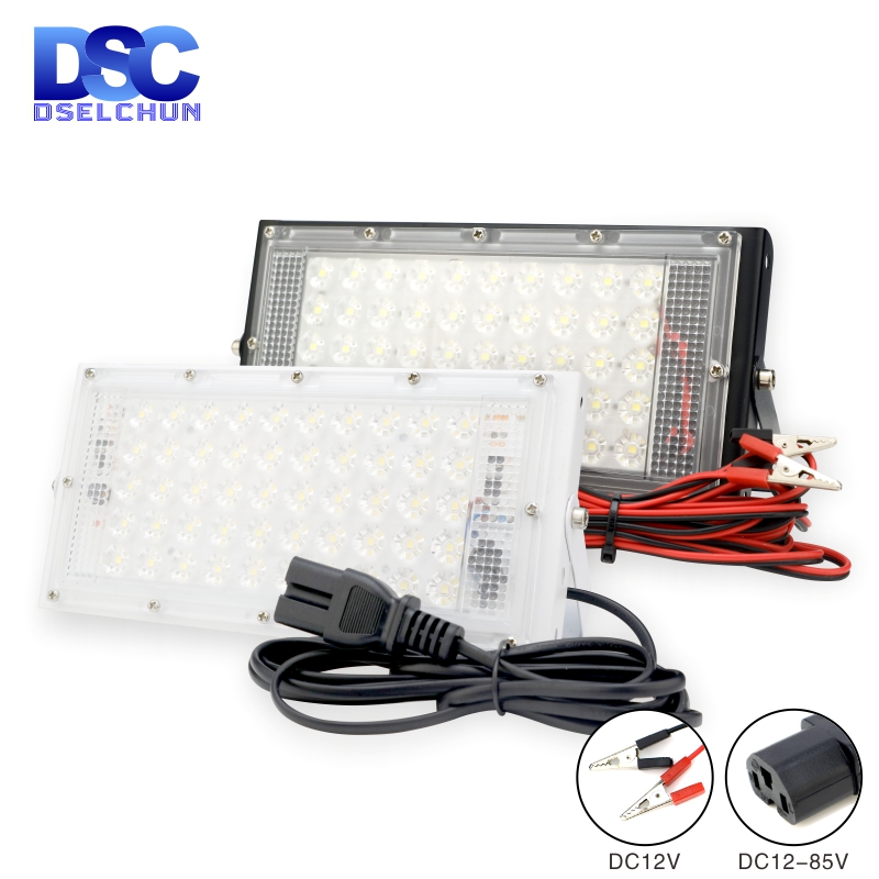 DC 12V-85V 50W Led Flood Light - Outdoor Lighting Volt reseña y precio