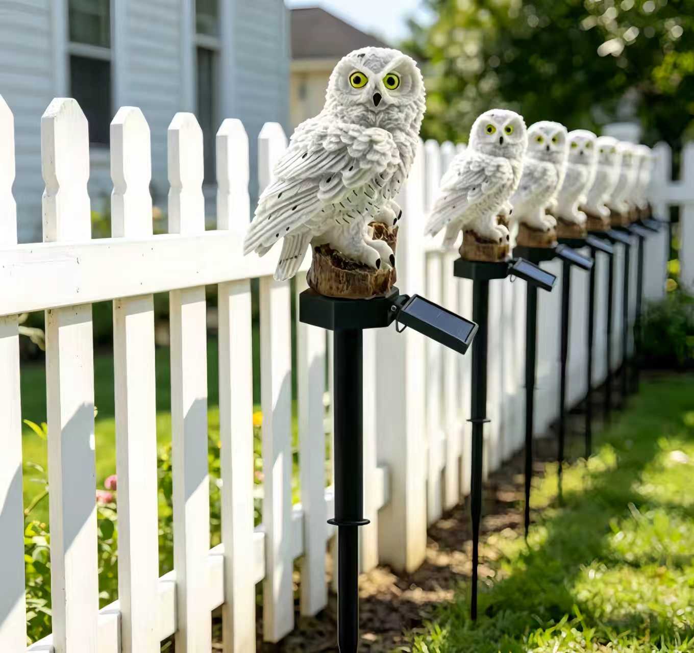 Solar Owl Garden Stake Light O - Outdoor Lighting Traditional reseña y precio