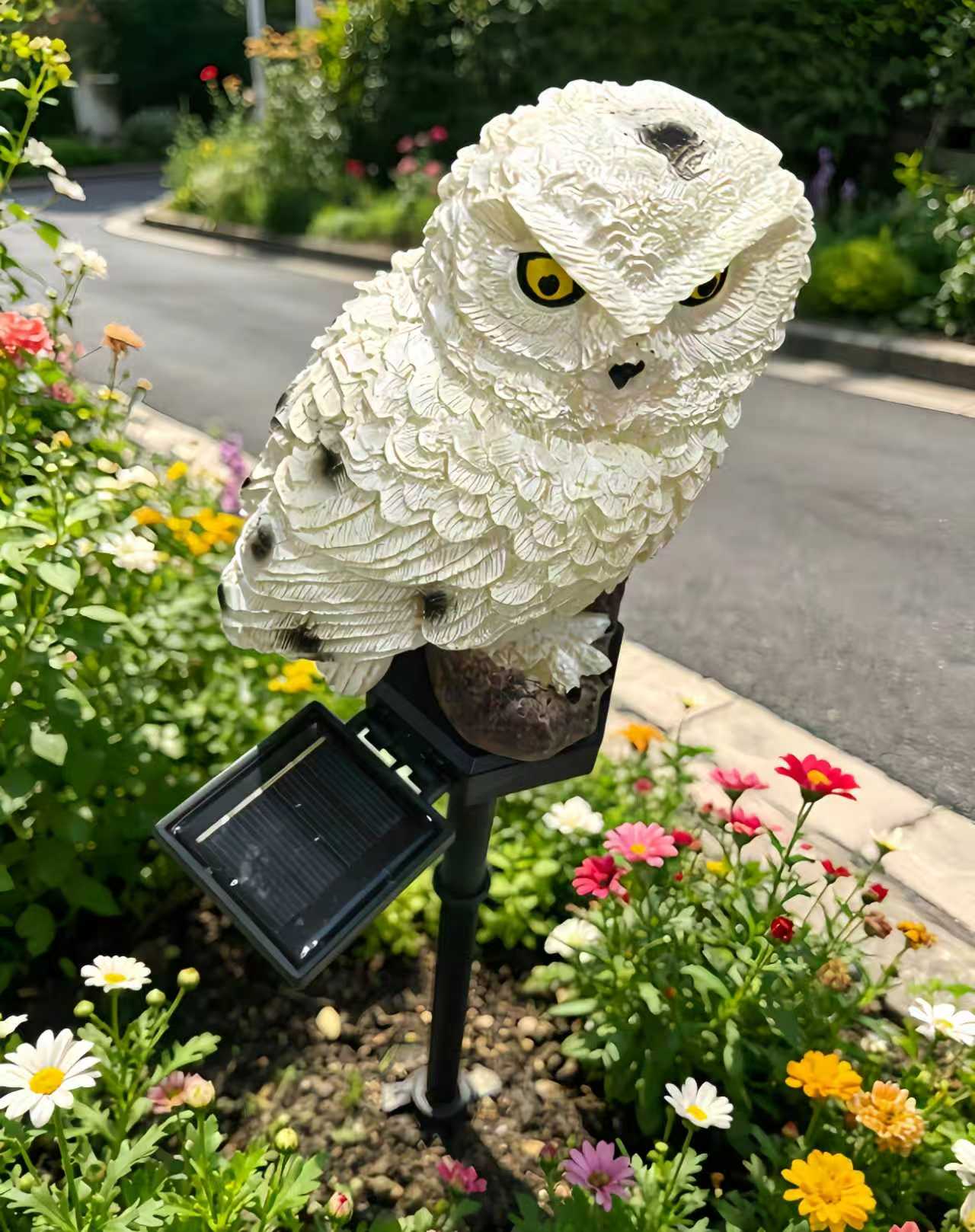 Solar Owl Garden Stake Light O - Outdoor Lighting Traditional reseña y precio
