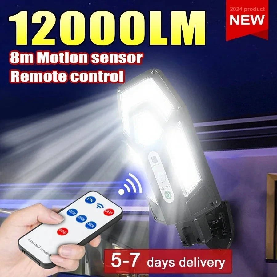 12000LM Powerful Solar Wall La - Outdoor Lighting Traditional reseña y precio