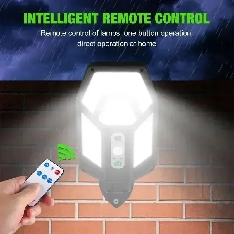 12000LM Powerful Solar Wall La - Outdoor Lighting Traditional reseña y precio