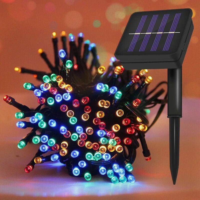 Solar String Light Fairy 8 Mod - Xmas Outdoor Lighting Decorations reseña y precio