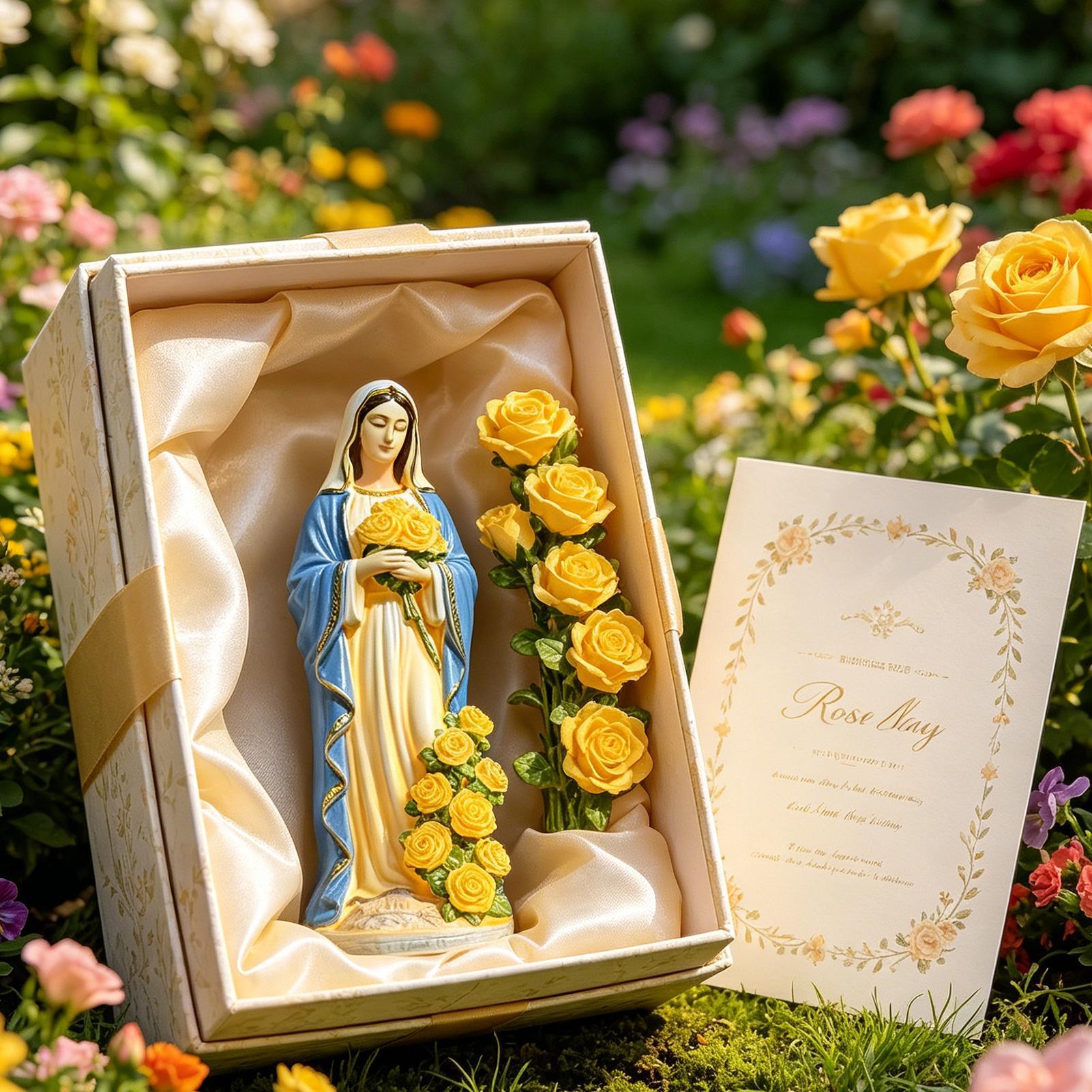 Virgin Mary Garden Light Garde - Outdoor Lighting Battery reseña y precio