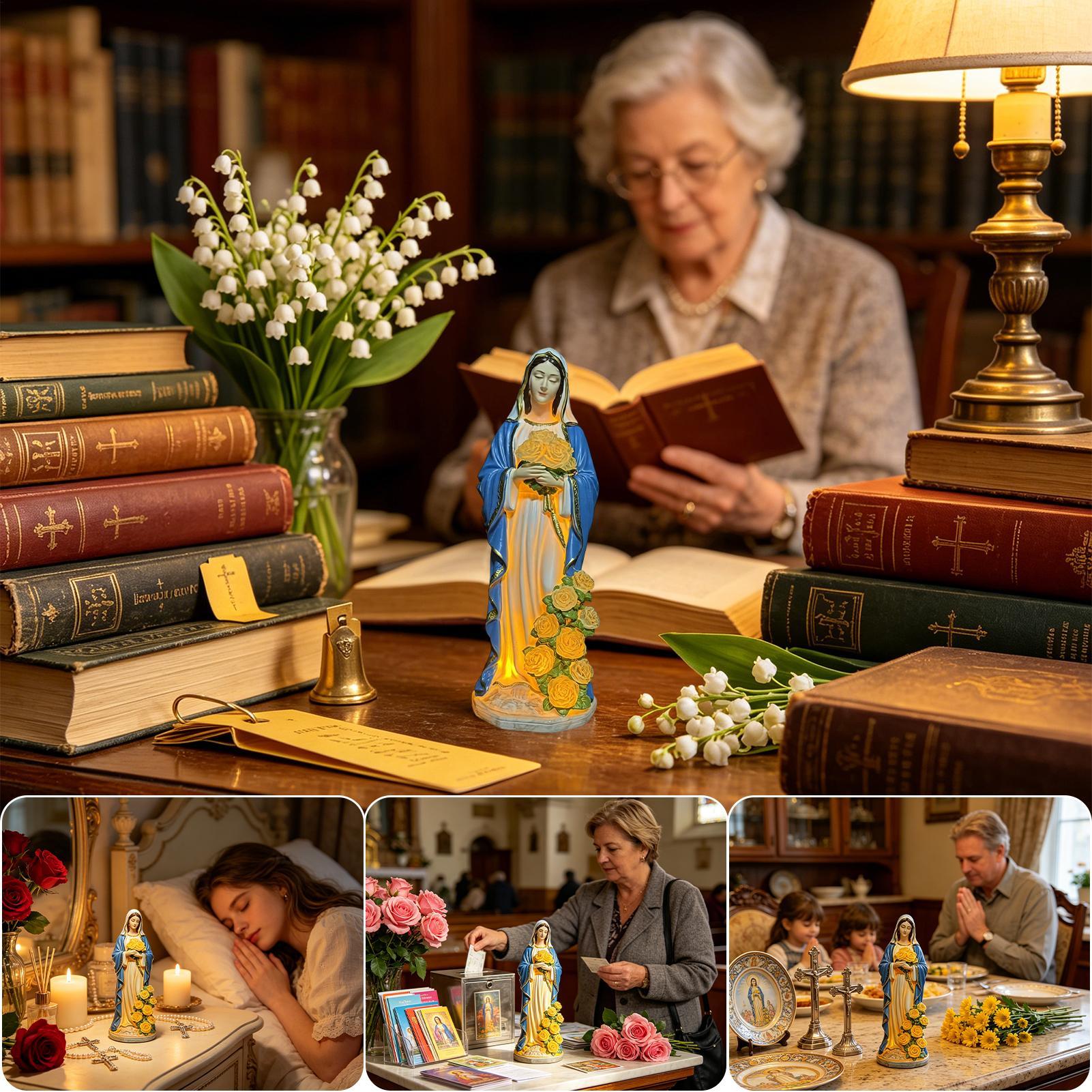 Virgin Mary Garden Light Garde - Outdoor Lighting Battery reseña y precio