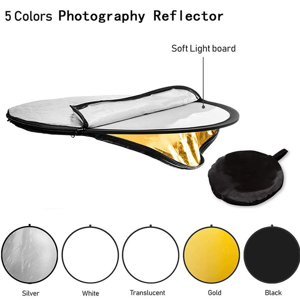 5-in-1 Photography Reflector K - Outdoor Lighting Kit Photography reseña y precio