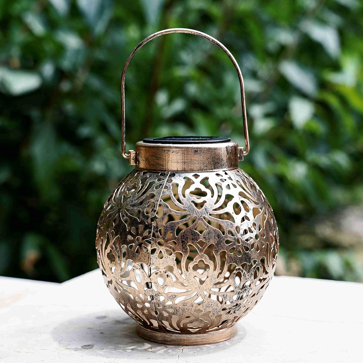 1-6PCS Moroccan Solar Lanterns - Outdoor Lighting Traditional reseña y precio