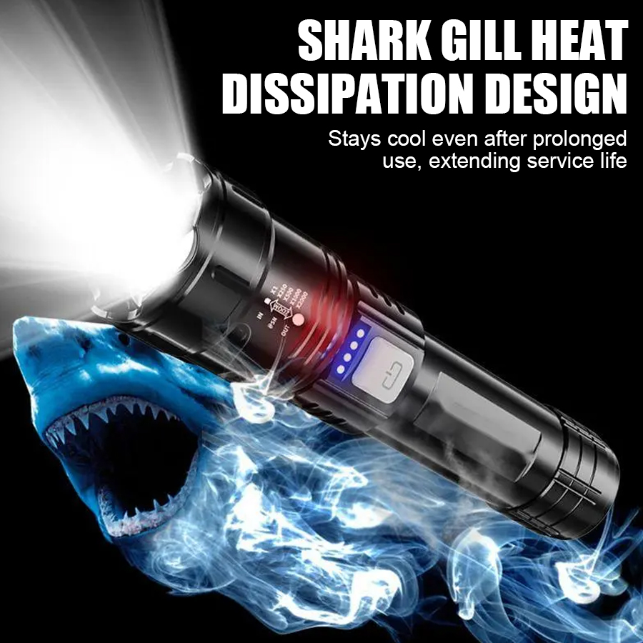 High Power P50 LED Flashlight  - Outdoor Lighting Beacon reseña y precio