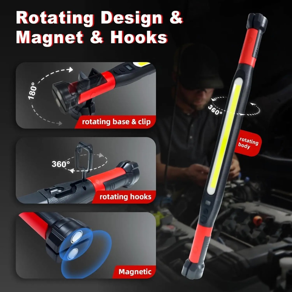 Super Bright Magnetic COB Work - Outdoor Lighting Beacon reseña y precio