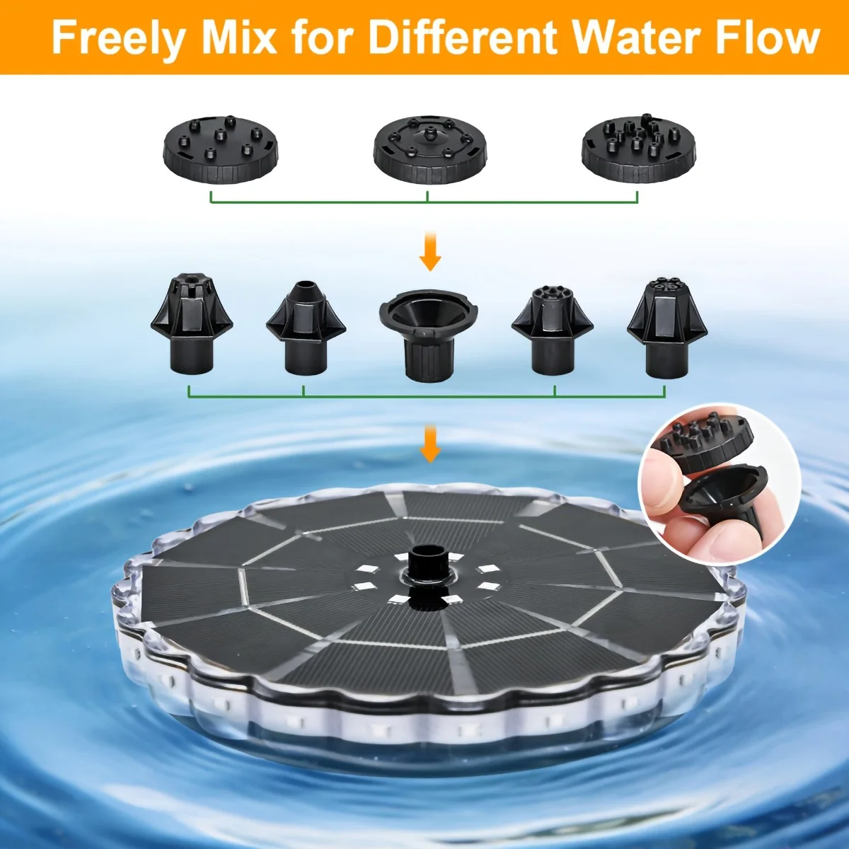 3.5W Outdoor Solar Fountain fo - Outdoor Lighting Traditional reseña y precio