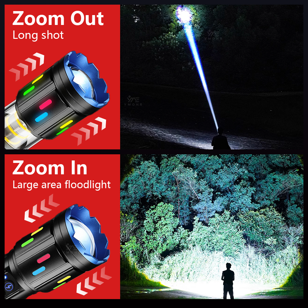 XHP70 High Power Camping Flash - Outdoor Lighting Black reseña y precio